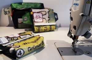 Nähmaschine für Taschen in der “bagup” Manufaktur